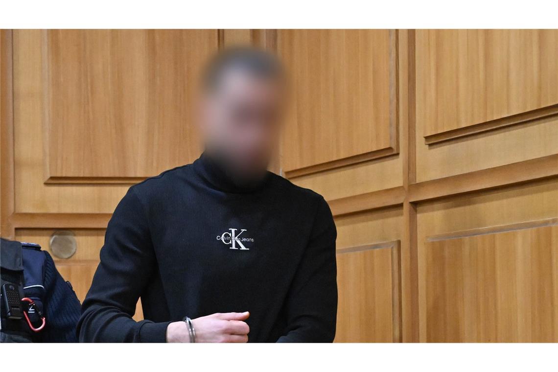 Der Angeklagte vor Gericht