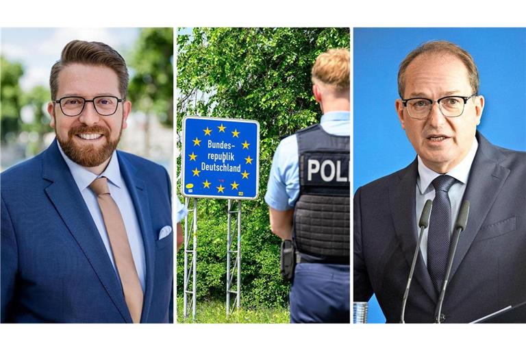 Der Anwalt Andreas Hennemann (links) wirft Innenminister Dobrindt vor, sich mit den Zurückweisungen von Asylsuchenden  über geltendes Recht hinwegzusetzen.