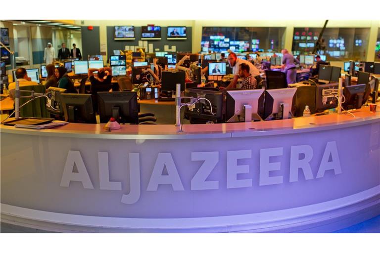 Der arabische Sender Al-Dschasira beklagt den Tod von vier Kollegen in Gaza. (Archivbild)
