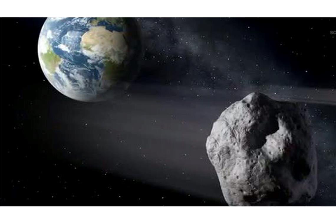 Asteroid rast 2032 wohl knapp an der Erde vorbei Der Asteroid 2024 YR4 könnte der Erde im Jahr 2032 gefährlich nahekommen. (Symbolbild)