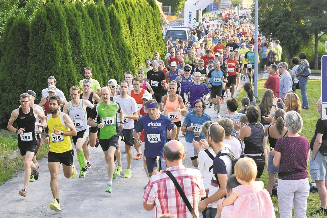 Auenwaldlauf: Voranmeldeschluss ist am Samstag Der Auenwaldlauf ist die letzte Möglichkeit, beim Laufcup Schwäbisch-Fränkischer Wald einzusteigen. Foto: T. Sellmaier