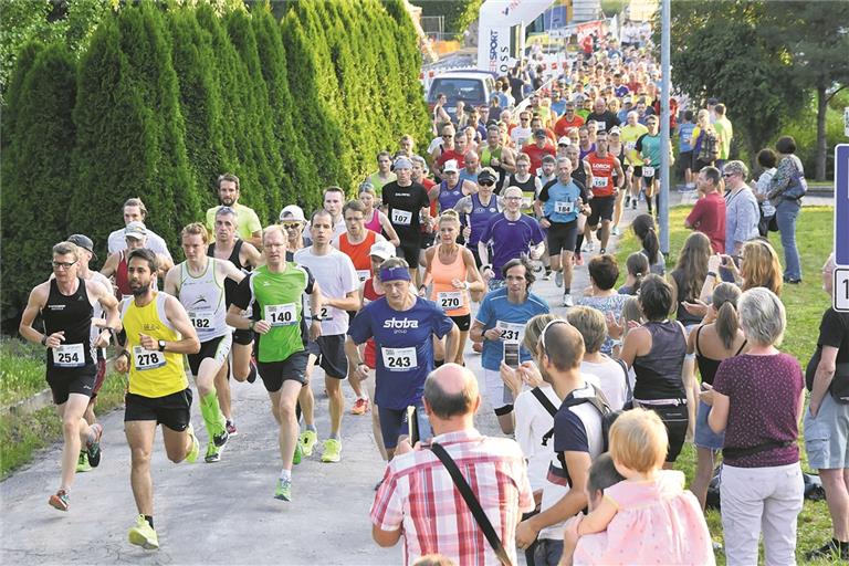 Der Auenwaldlauf ist die letzte Möglichkeit, beim Laufcup Schwäbisch-Fränkischer Wald einzusteigen. Foto: T. Sellmaier