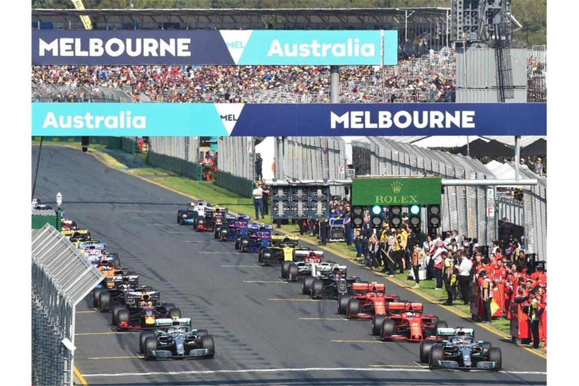 Formel 1 plant mit Rekordkalender 2021 Der Auftakt der Formel 1 soll wie immer im australischen Melbourne stattfinden. Foto: James Ross/AAP/dpa