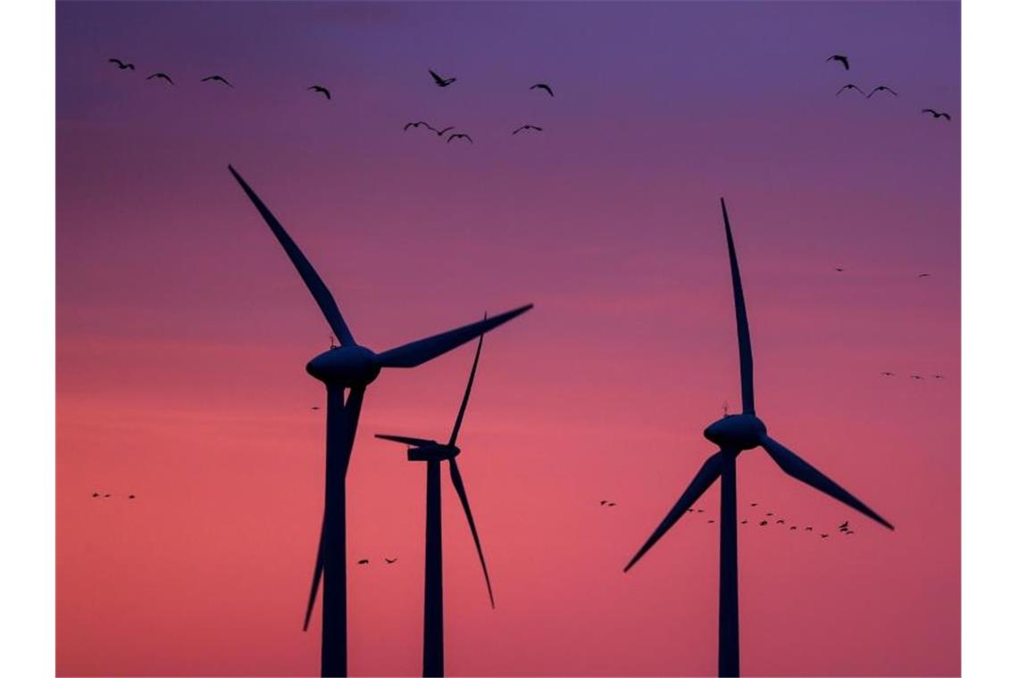 Stockender Windkraft-Ausbau: Ruf nach „Energie-Pakt“ Der Ausbau der Windenergie in Deutschland stockt. Foto: Jan Woitas/zb/dpa