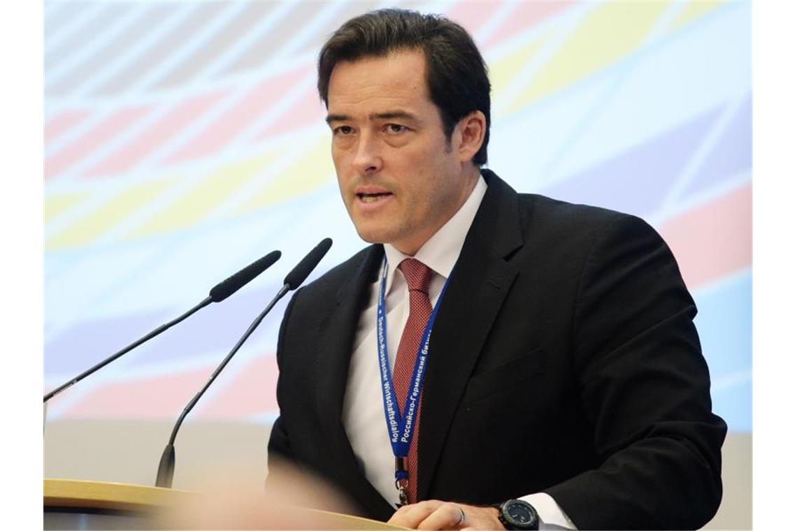 DIHK: „Aderlass“ im Auslandsgeschäft deutscher Firmen Der Außenwirtschaftschef des DIHK, Volker Treier (Archiv). Foto: picture alliance / Rainer Jensen/dpa