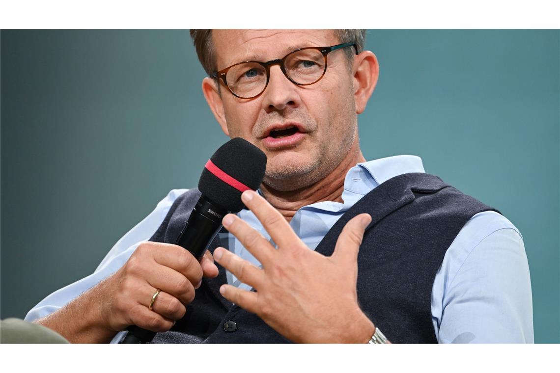 Thomas Mann im Exil - ein Panorama von Florian Illies Der Autor auf der Frankfurter Buchmesse. (Archivbild)