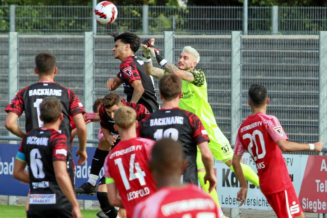 Fußballer der TSG Backnang bestätigen ihren guten Lauf