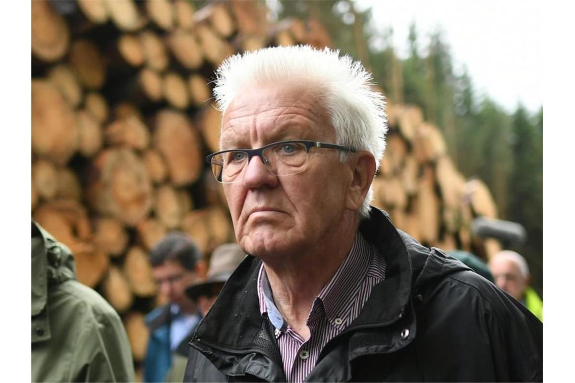Kretschmann sieht Wirtschaft nicht in der Krise Der baden-württembergische Ministerpräsident Winfried Kretschmann (Bündnis 90/Die Grünen). Foto: Patrick Seeger/dpa/Archivbild