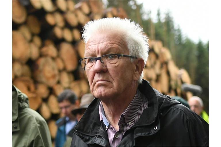 Der baden-württembergische Ministerpräsident Winfried Kretschmann (Bündnis 90/Die Grünen). Foto: Patrick Seeger/dpa/Archivbild