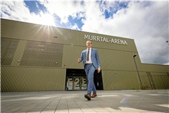 Der Bau der neuen Murrtal-Arena war das größte Projekt, das in Maximilian Friedrichs Amtszeit verwirklicht wurde. Beschlossen wurde es allerdings schon davor.Foto: Alexander Becher