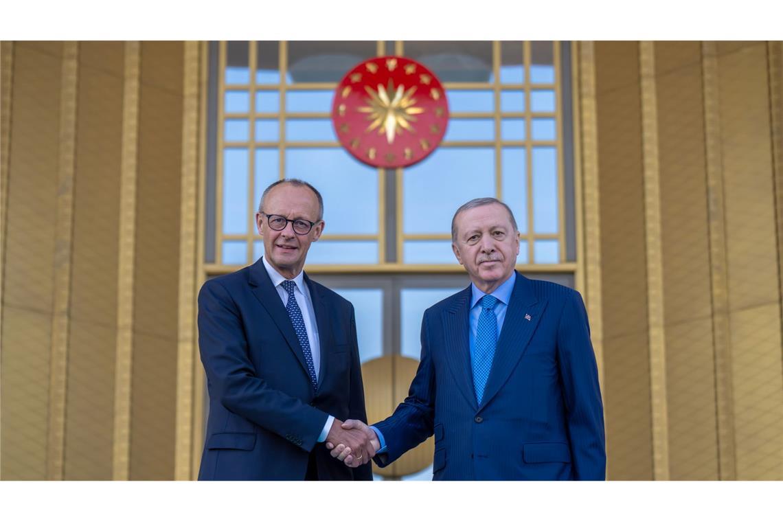 Merz will Partnerschaft mit der Türkei vertiefen