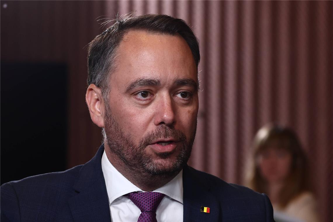 Der belgische Außenminister und Vizepremierminister Maxime Prévot (Archivbild)
