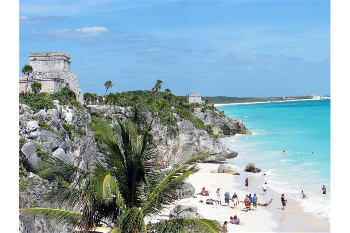 Der beliebte Urlaubsort Tulum in Mexiko. (Archivbild). Foto: picture alliance / dpa-tmn