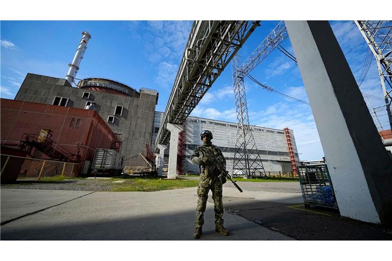 Der Bereich des ukrainischen Kernkraftwerks Saporischschja im Südosten des Landes ist weiter unter russischer Kontrolle.