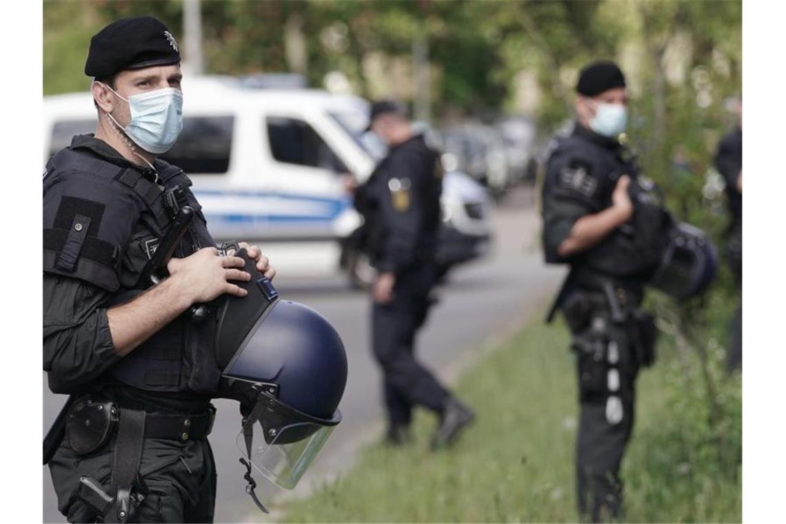 Corona-Regeln während Mai-Protesten nicht durchgesetzt