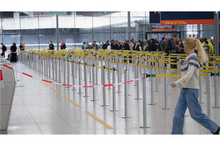 Der Betrieb am Flughafen Köln/Bonn war zeitweilig gestört.