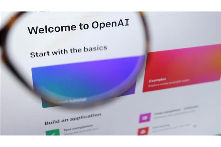 Der Betrieb der KI-Software von OpenAI ist teuer. (Archivbild)