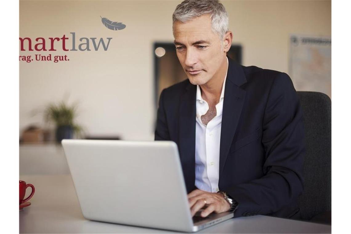 Vertragsgeneratoren im Netz brauchen keine Anwaltszulassung Der BGH in Karlsruhe entschied, dass Seiten wie Smartlaw auch von Anbietern betrieben werden dürfen, die nicht zur Anwaltschaft zugelassen sind. Foto: Jan Eric Euler/Smartlaw Media Gm/Jan Eric Euler/SmartLaw Media GmbH/dpa