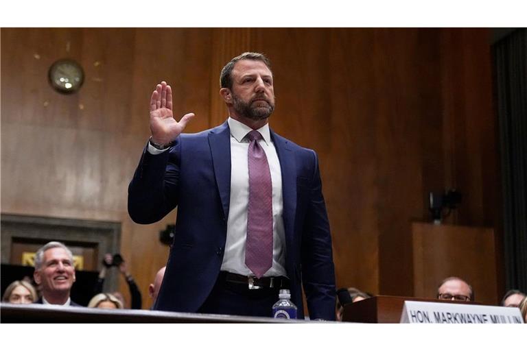 Der bisherige Senator Markwayne Mullin ist als neuer Heimatschutzminister bestätigt worden. (Archivfoto)