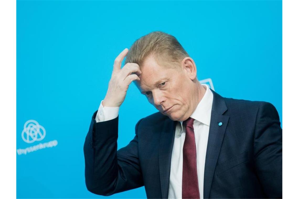 Thyssenkrupp trennt sich von Vorstandschef Kerkhoff Der bisherige Thyssenkrupp-Chef Guido Kerkhoff. Foto: Rolf Vennenbernd