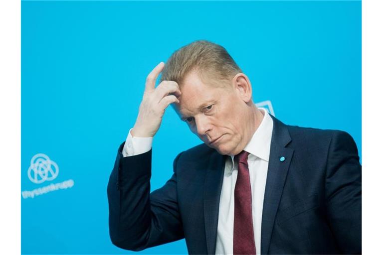 Der bisherige Thyssenkrupp-Chef Guido Kerkhoff. Foto: Rolf Vennenbernd