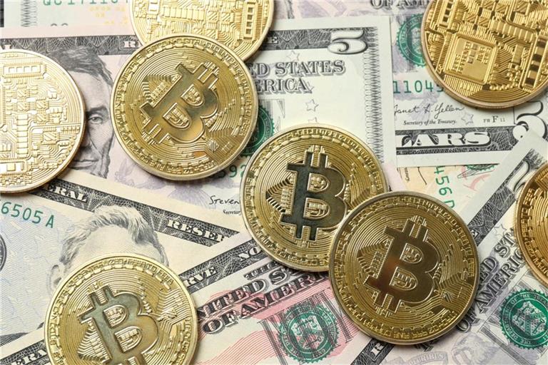 Der Bitcoin gewinnt an Wert.