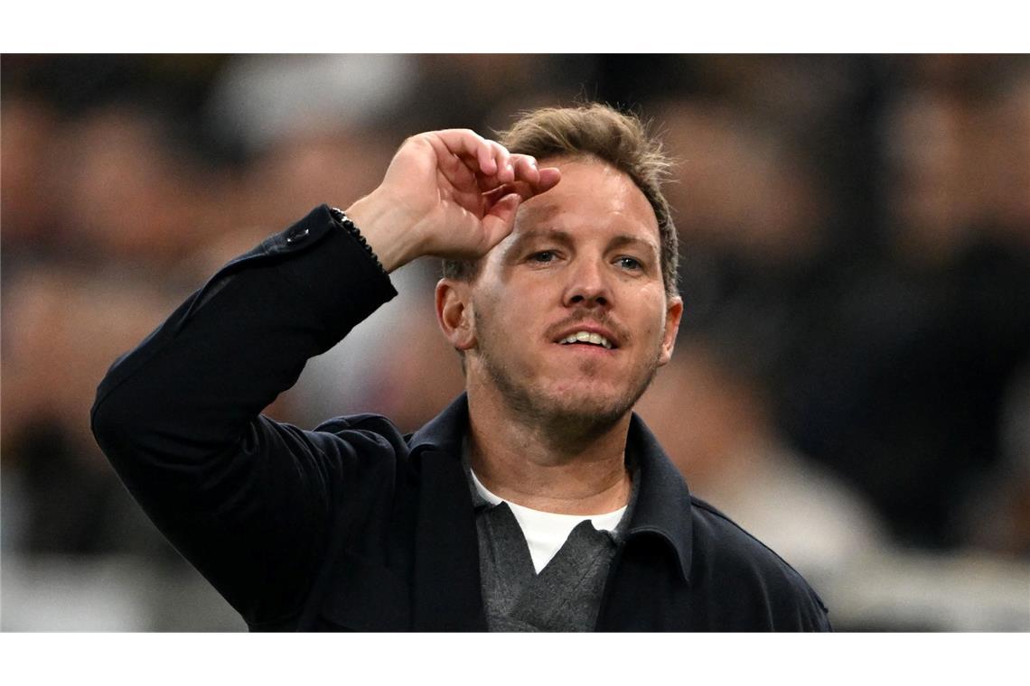 DFB-Siegerelf bereit für Nordirland - Trio reist nicht mit Der Blick geht nach vorne: Julian Nagelsmann erwartet auch in Belfast einen Sieg.