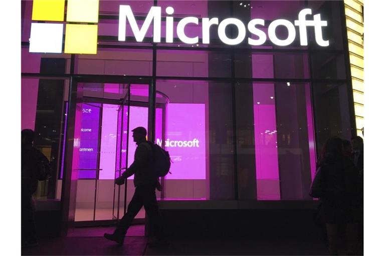 Der Boom des Cloud-Geschäfts bringt dem Software-Riesen Microsoft starke Geschäftszuwächse ein. Foto: Swayne B. Hall/AP/dpa