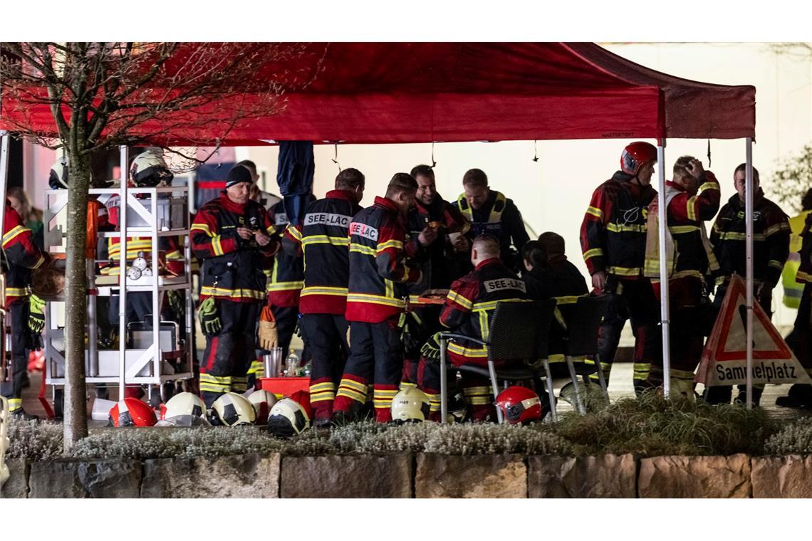 Der Brand wurde womöglich vorsätzlich gelegt, sagt die Polizei