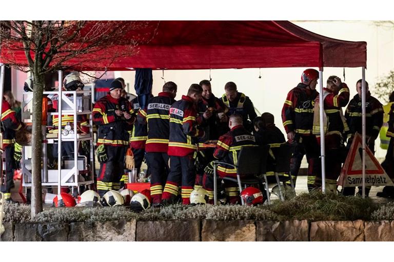 Der Brand wurde womöglich vorsätzlich gelegt, sagt die Polizei