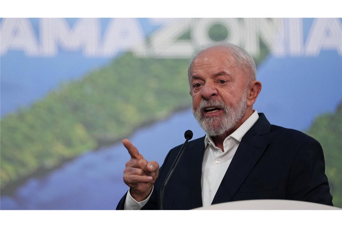 Der brasilianische Präsident Luiz Inacio Lula da Silva droht der EU mit einem Rückzug seines Landes. (Archivbild)