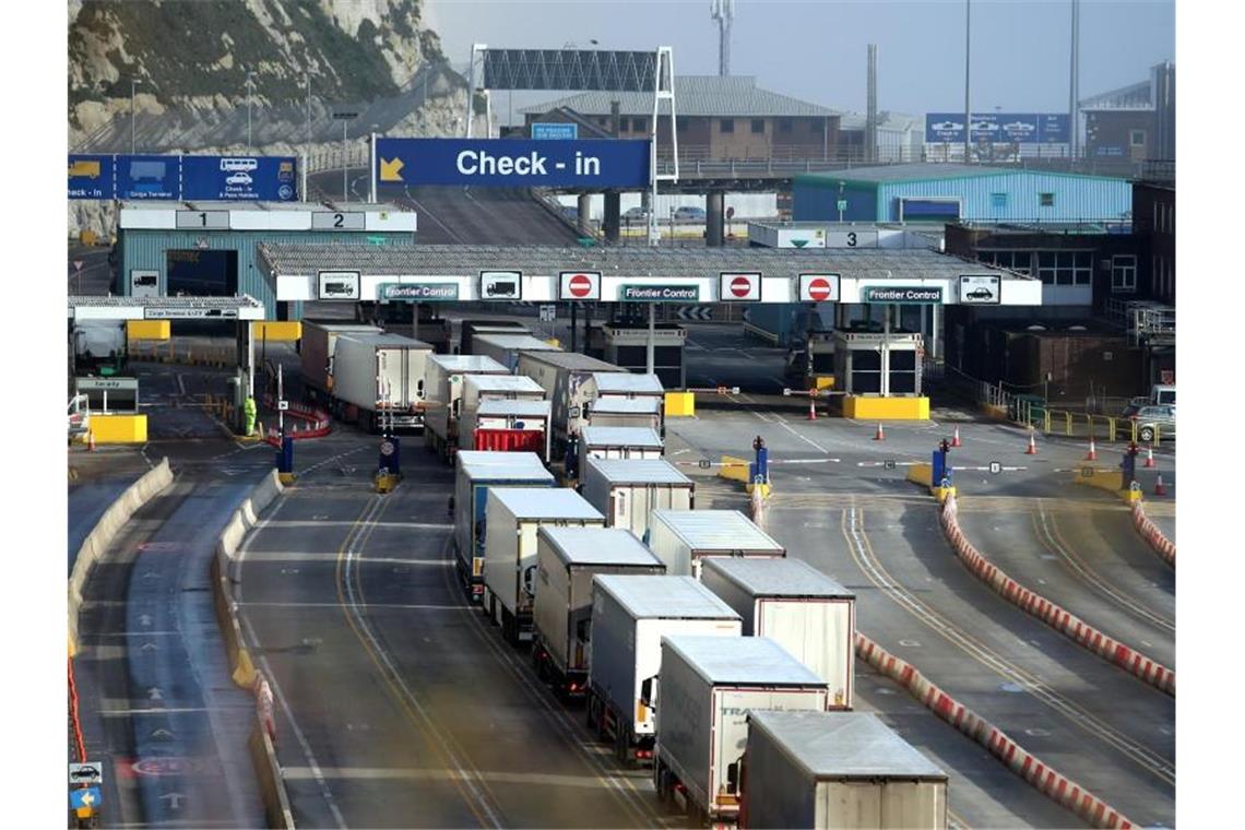 Brexit-Handelspakt tritt in Kraft Der Brexit-Handelspakt der Europäischen Union mit Großbritannien tritt am 1. Mai in Kraft. Foto: Gareth Fuller/PA Wire/dpa