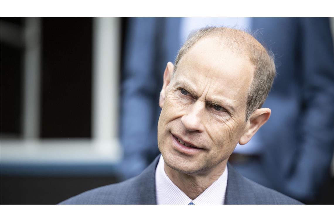 Der britische Prinz Edward.