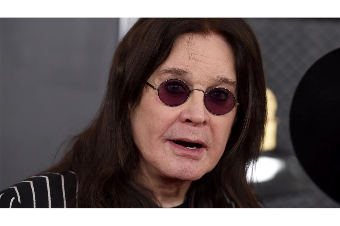 Trauer um Ozzy Osbourne - "Platz im Pantheon der Rockgötter" Der britische Rockstar Ozzy Osbourne im Jahr 2020. (Archivbild)