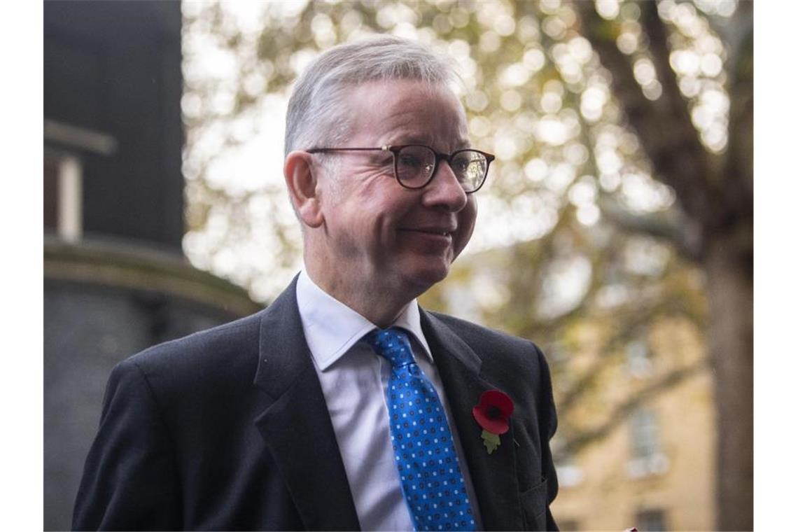 Sturgeon deutet Unabhängigkeitsreferendum 2022 an Der britische Staatsminister Michael Gove hat Spekulationen um ein schottisches Unabhängigkeitsreferendum in einem Interview als „massive Ablenkung“ bezeichnet. Foto: Victoria Jones/PA Wire/dpa