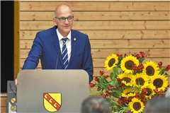 Der Bürgerempfang in Oppenweiler kommende Woche wird Bühlers letzter Empfang in leitender Funktion sein. Archivfoto: Tobias Sellmaier