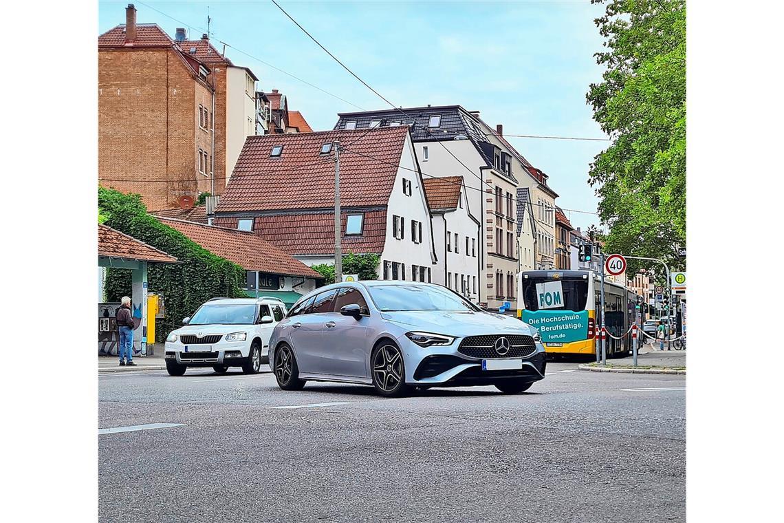 BUND will weniger Verkehr in Gablenberg Der BUND fordert, dass die Gablenberger Hauptstraße verkehrsberuhigt wird.