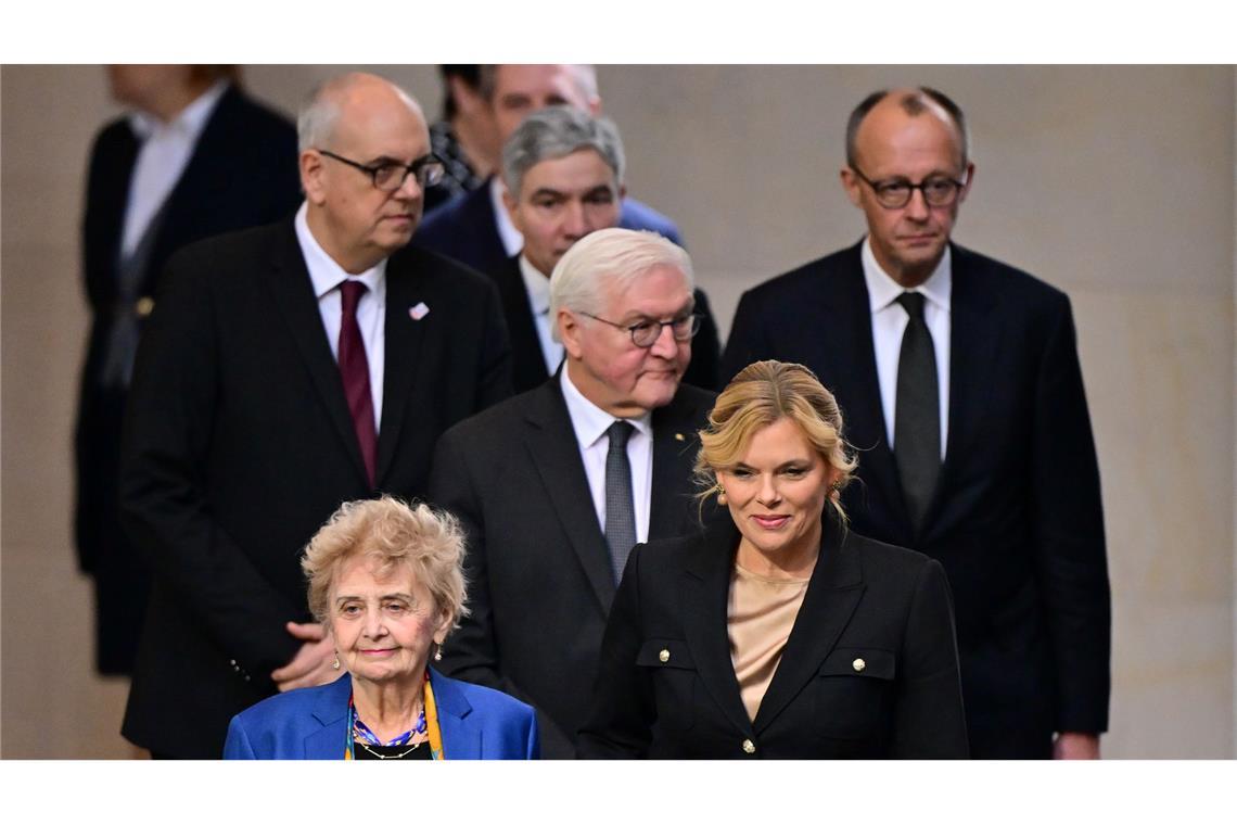 Der Bundestag war nahezu voll besetzt.