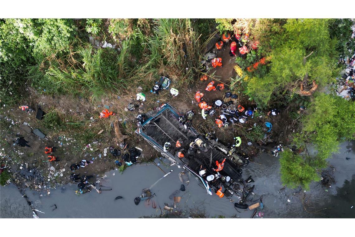 Mehr als 50 Tote bei Busunglück in Guatemala