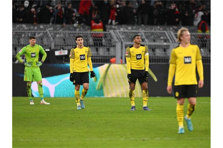 Der BVB ist nach der bitteren 2:5-Niederlage gegen Bayer Leverkusen auf Wiedergutmachung aus. Foto: Bernd Thissen/dpa