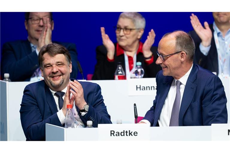 Der CDA-Vorsitzende Radtke hatte Merz für dessen Äußerung zur Rente kritisiert.