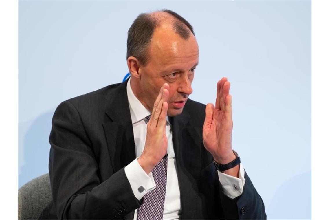 Merz fordert Neuausrichtung in Außenpolitik Der CDU-Vorsitzende Friedrich Merz (CDU) hat eine Neuausrichtung der deutschen Außenpolitik gefordert. Foto: Sven Hoppe/dpa