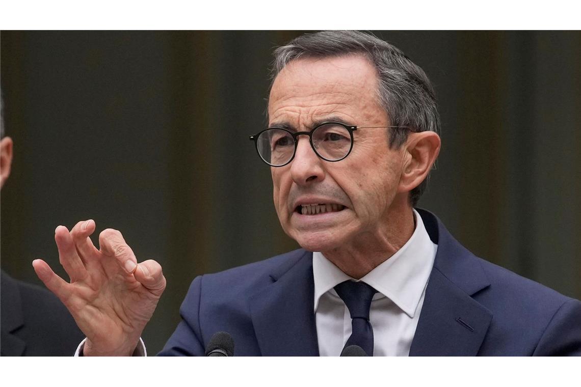 Der Chef der Konservativen war mit der Zusammensetzung des neuen Kabinetts unzufrieden oder drohte mit dem Rückzug aus der Regierung (Archivbild).