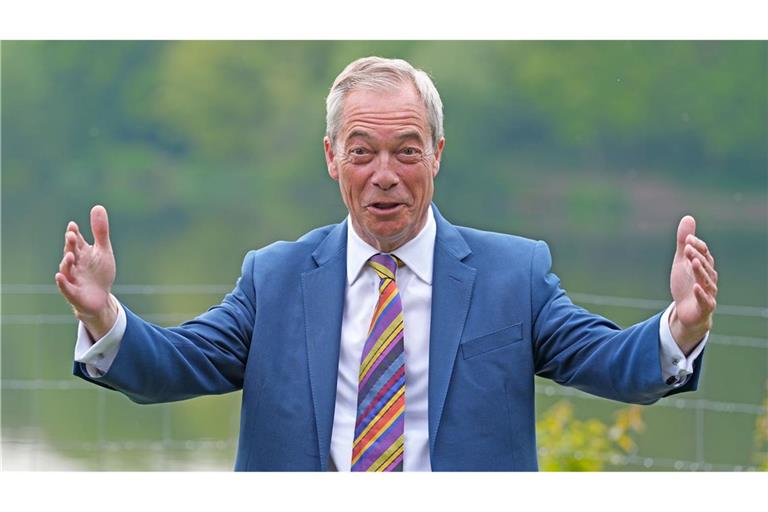 Der Chef der rechtspopulistischen Partei Reform UK gilt als Vater des Brexits und profitiert von dessen Folgen. (Archivfoto)