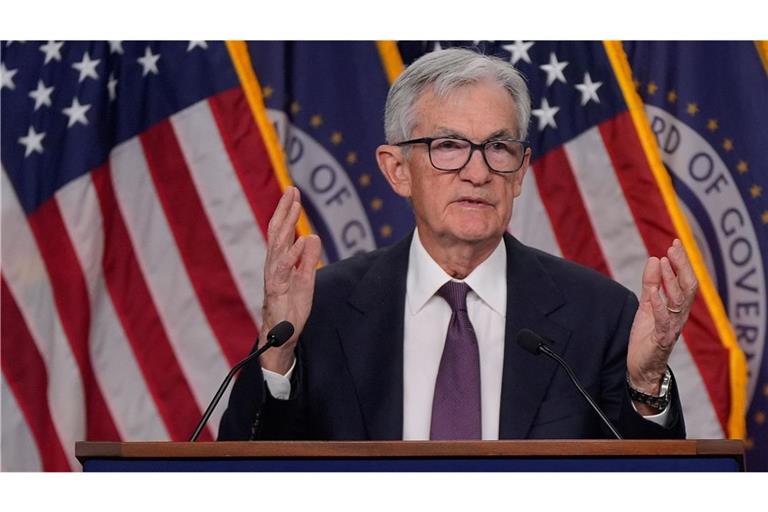 Der Chef der US-Notenbank Federal Reserve, Jerome Powell.