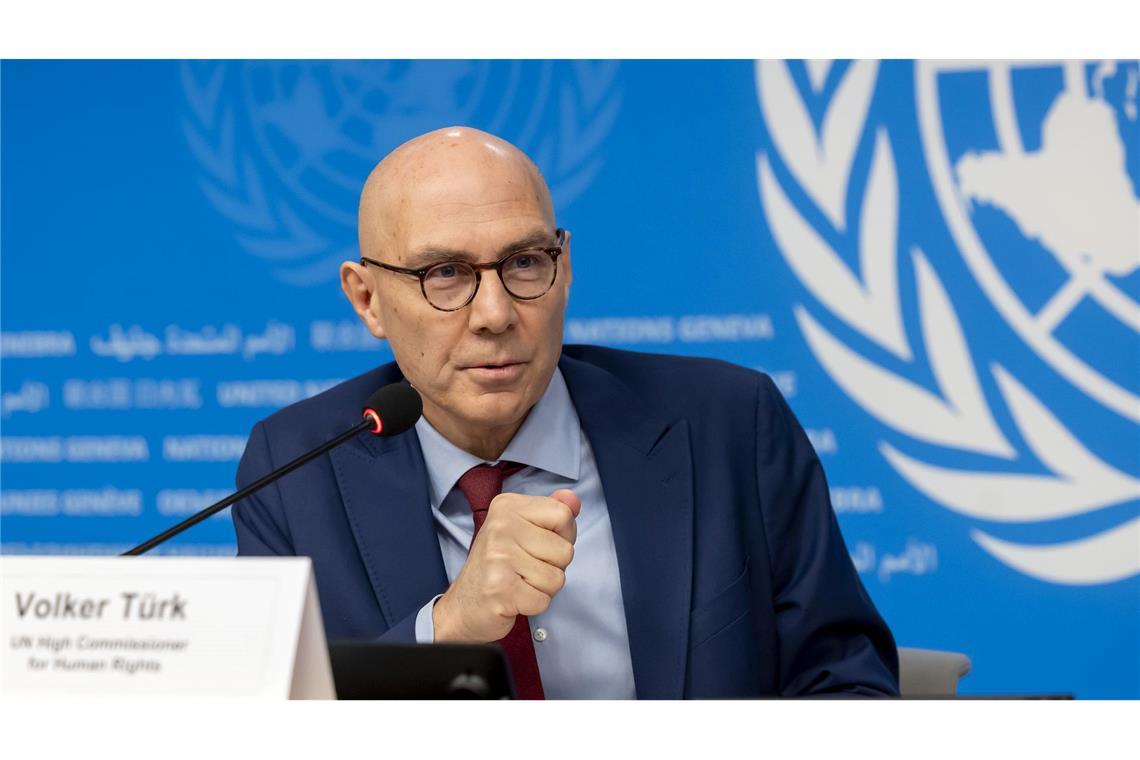 Israels Armee beginnt neue Großoffensive in Gaza Der Chef des UN-Menschenrechtsbüros verurteilt Israels massive Angriffe im Gazastreifen mit drastischen Worten. (Archivbild)