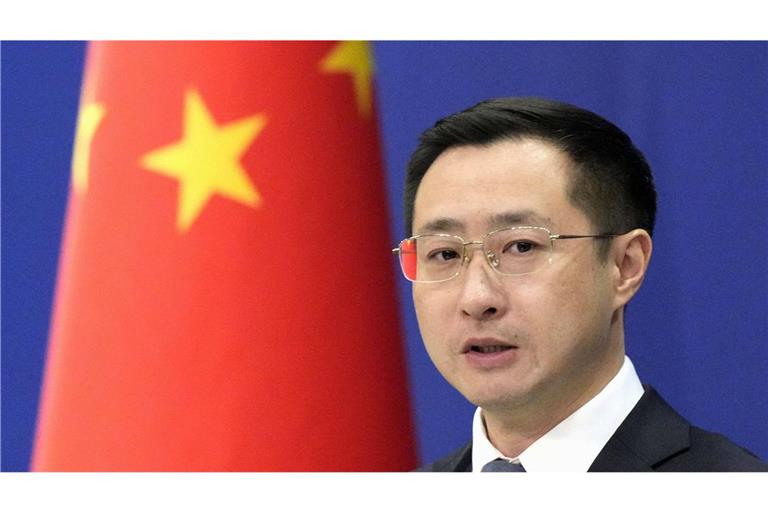 Der chinesische Außenministeriumssprecher Lin Jian