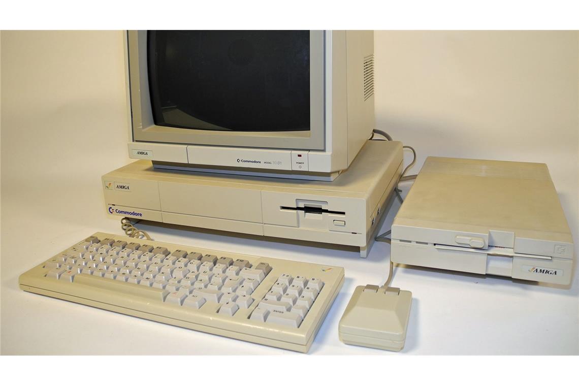 Der Commodore Amiga im Heinz Nixdorf MuseumsForum (HNF) in Paderborn.