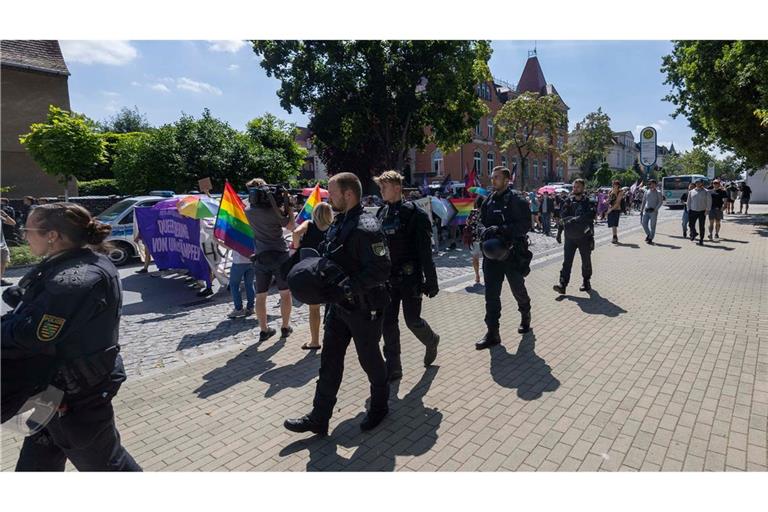 Der CSD zieht durch Bautzen.