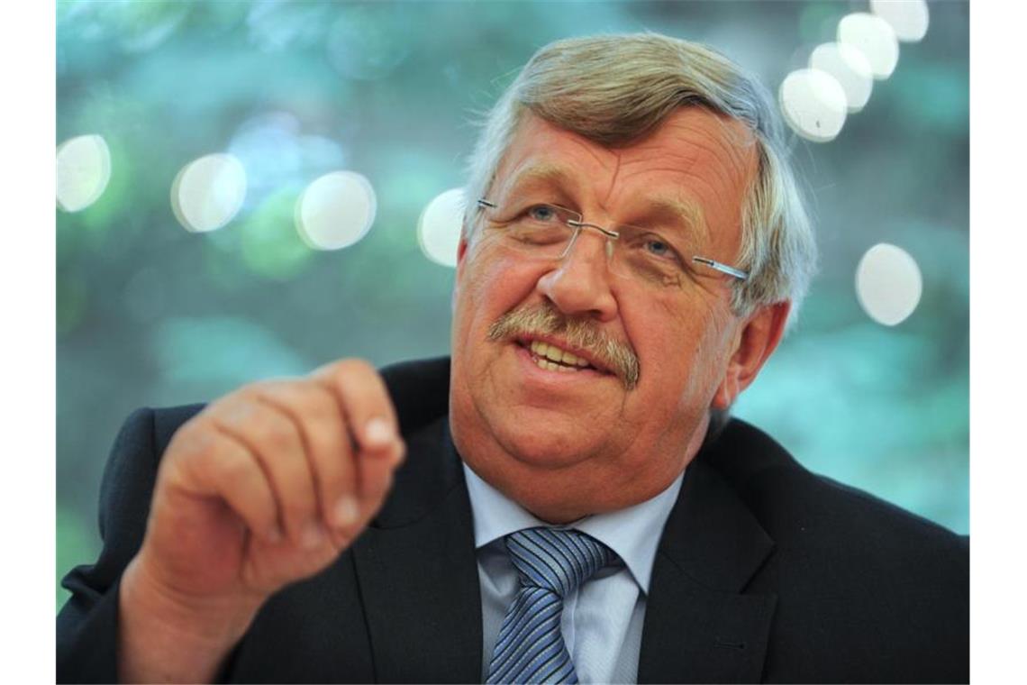 Der damalige nordhessische Regierungspräsident Walter Lübcke (CDU). Foto: Uwe Zucchi/dpa